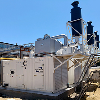Kazakhstan First 3MW Waste Heat Recovery Project of Huaguan Gas Power Station