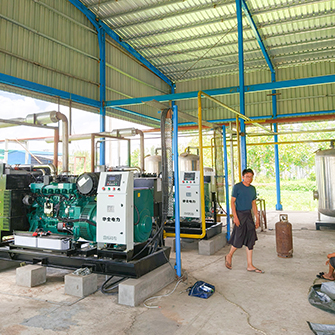 Installation and Commissioning of 3 Gas Generator Sets for Myanmar Client​