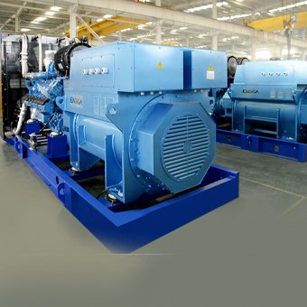 2x1MW Paralleled High Voltage Diesel Generator Sets