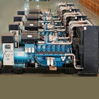 4x1.2MW Paralleled Diesel Generator Sets