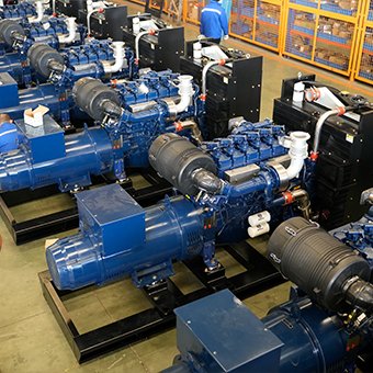 6x280 kW Gas Generator Sets
