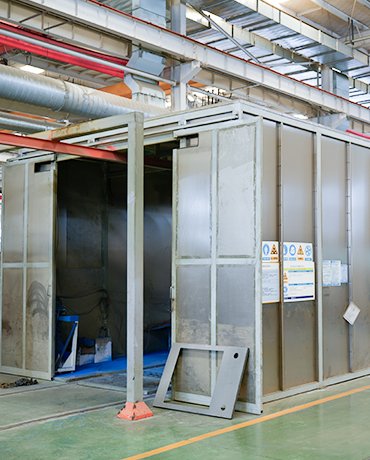 Semi-Automated Powder Coating Line