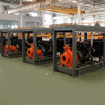 Single-Stage Mixed Flow Pump