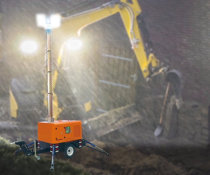 Typical Application Scenarios of Lighting Towers: