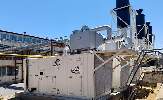 Kazakhstan 18 MW Gas Generator Power Station Waste Heat Recovery Project Backgrounds