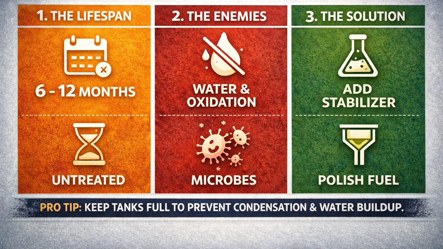 How Long Can You Store Diesel Generator Fuel Before It Goes Bad? 3 diesel generator fuel