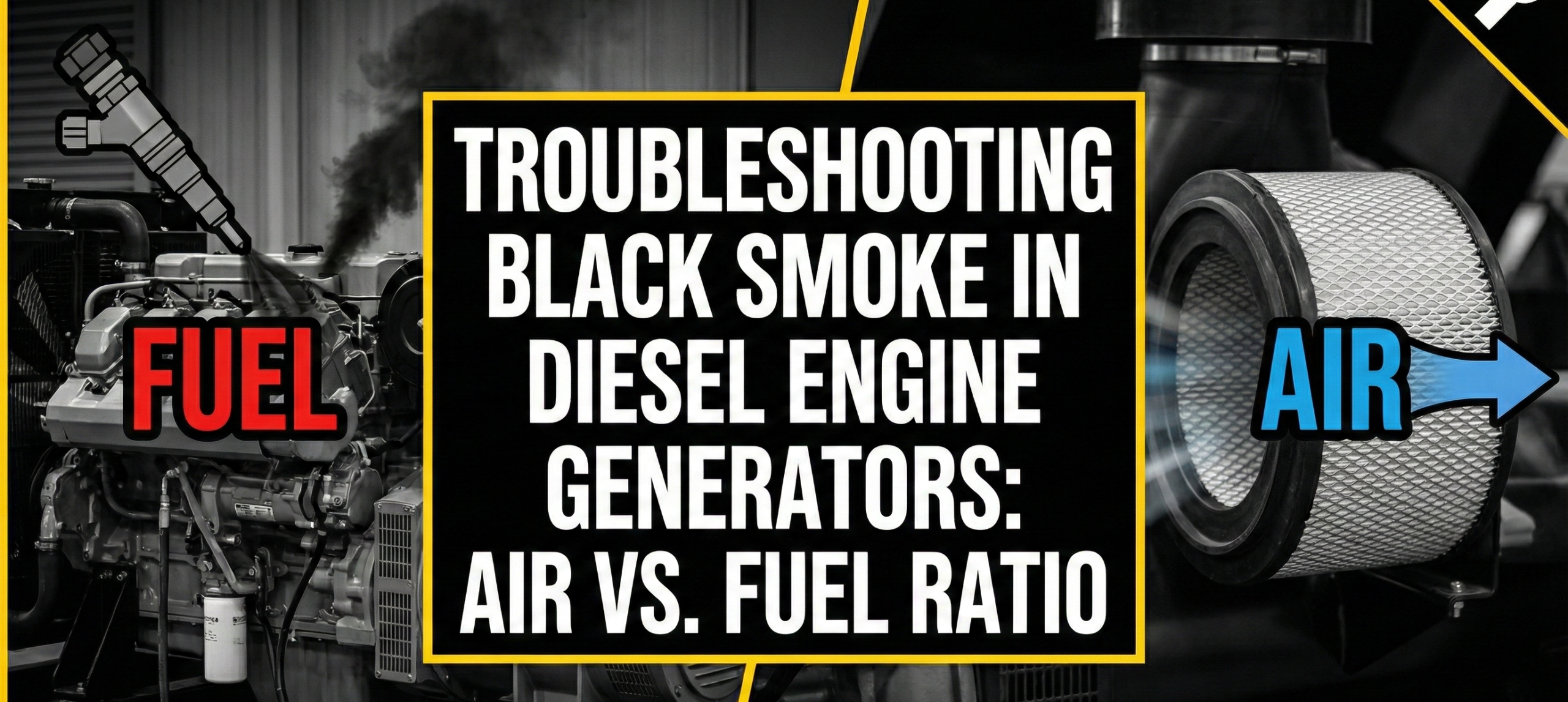 black smoke in diesel engine