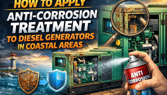 Anti corrosion treatment for diesel generators
