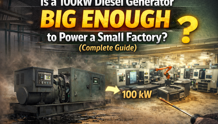 100kw diesel generator