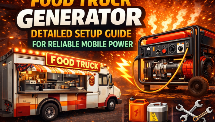 food truck generator
