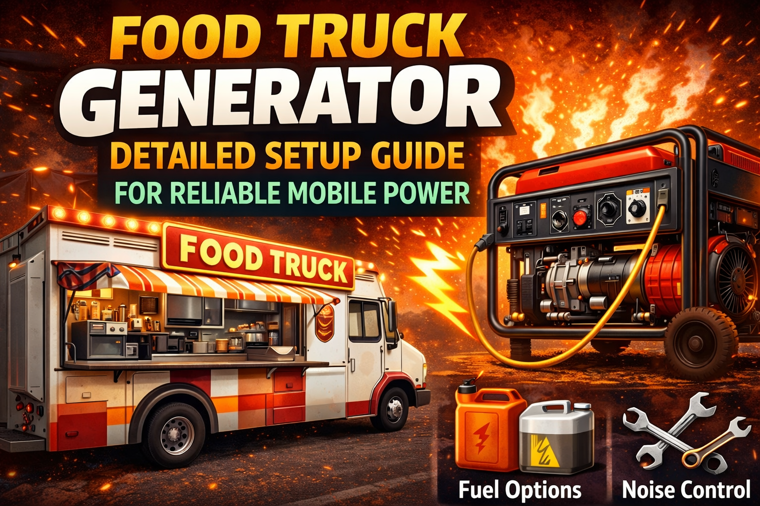 food truck generator