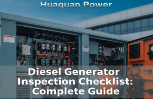 Diesel Generator Inspection Checklist : Complete Guide 8 diesel generator inspection checklist