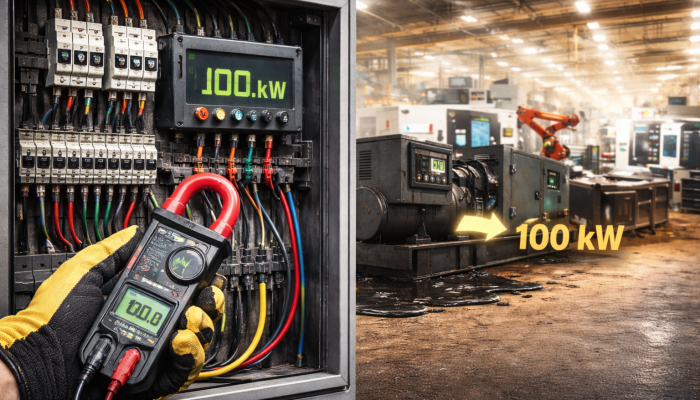 100gerador diesel dos quilowatts