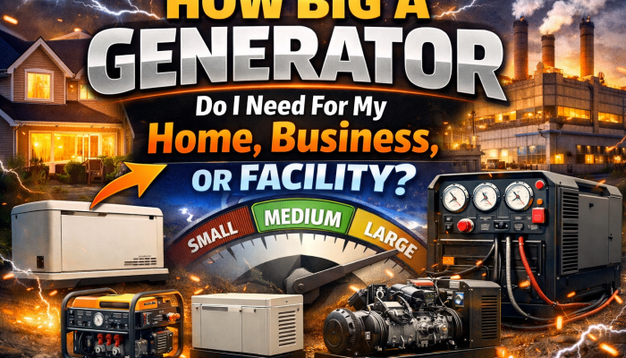 How Big A Generator Do I Need