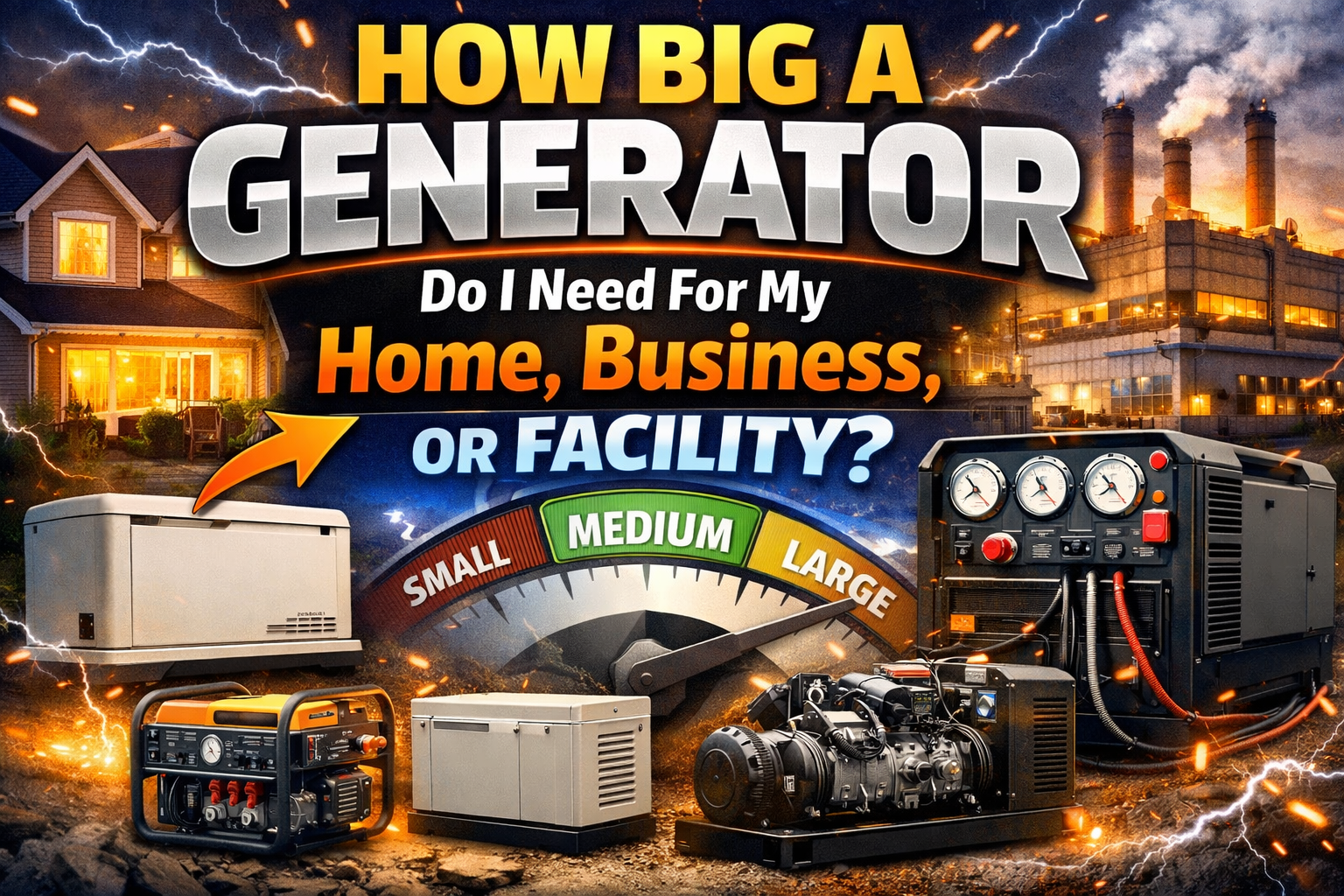 How Big A Generator Do I Need