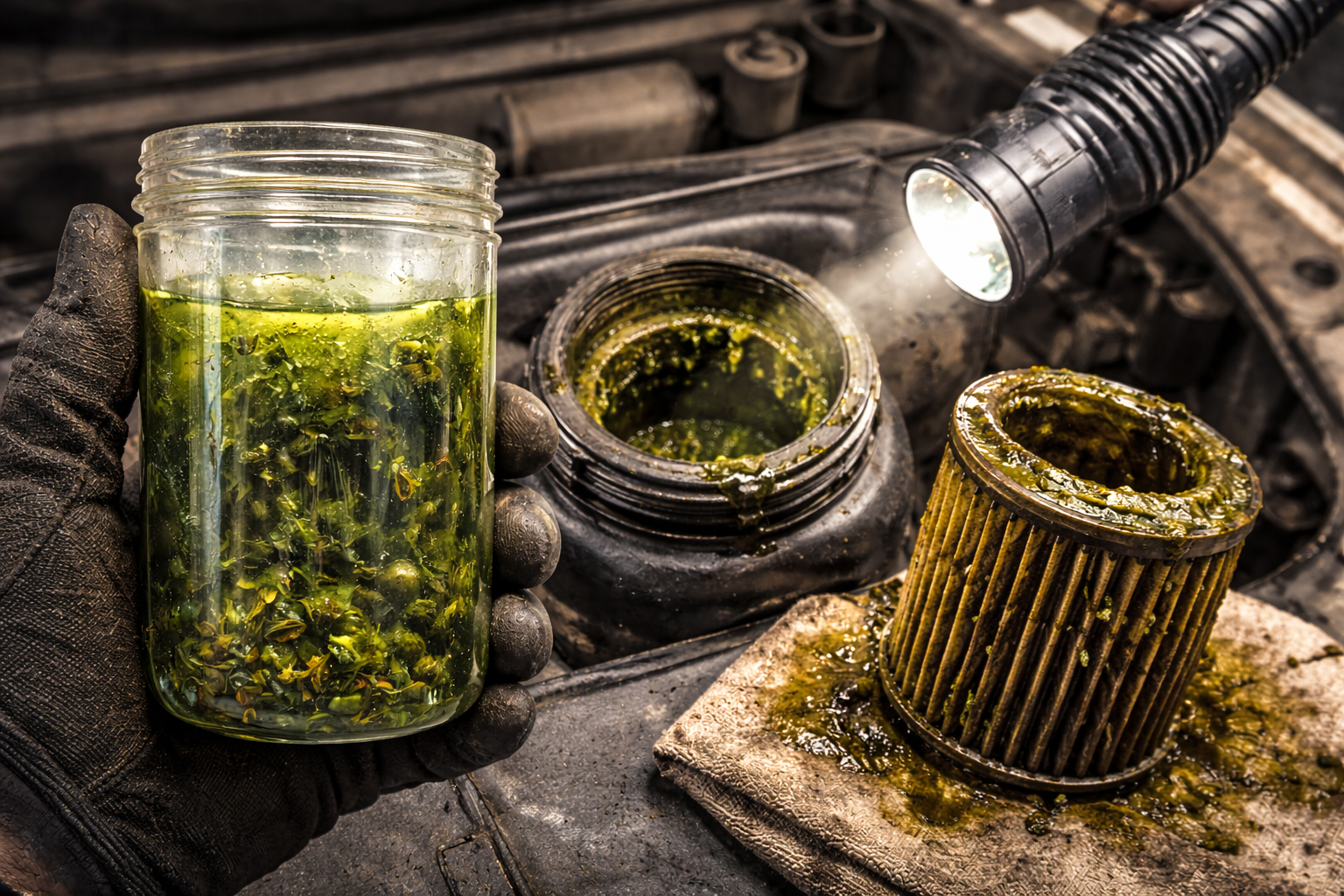 algae in diesel fuel 
