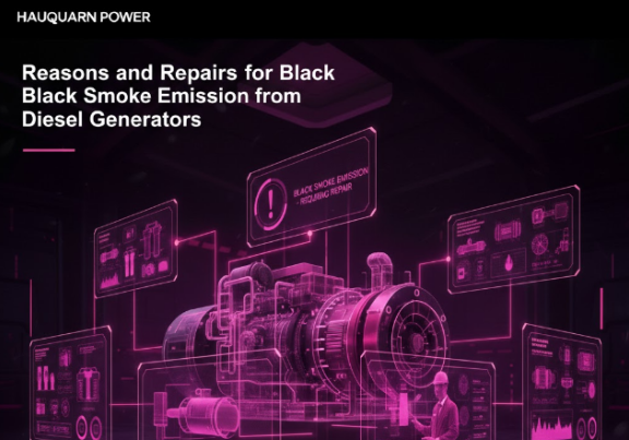 Black Smoke Emission from Diesel Generators