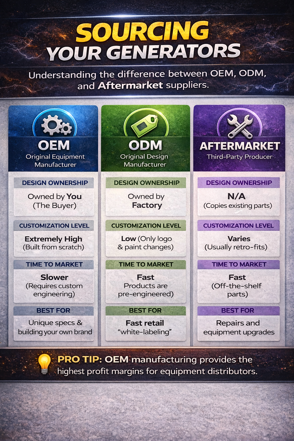 OEM Generator Manufacturing: What Buyers Should Know 2 OEM generator