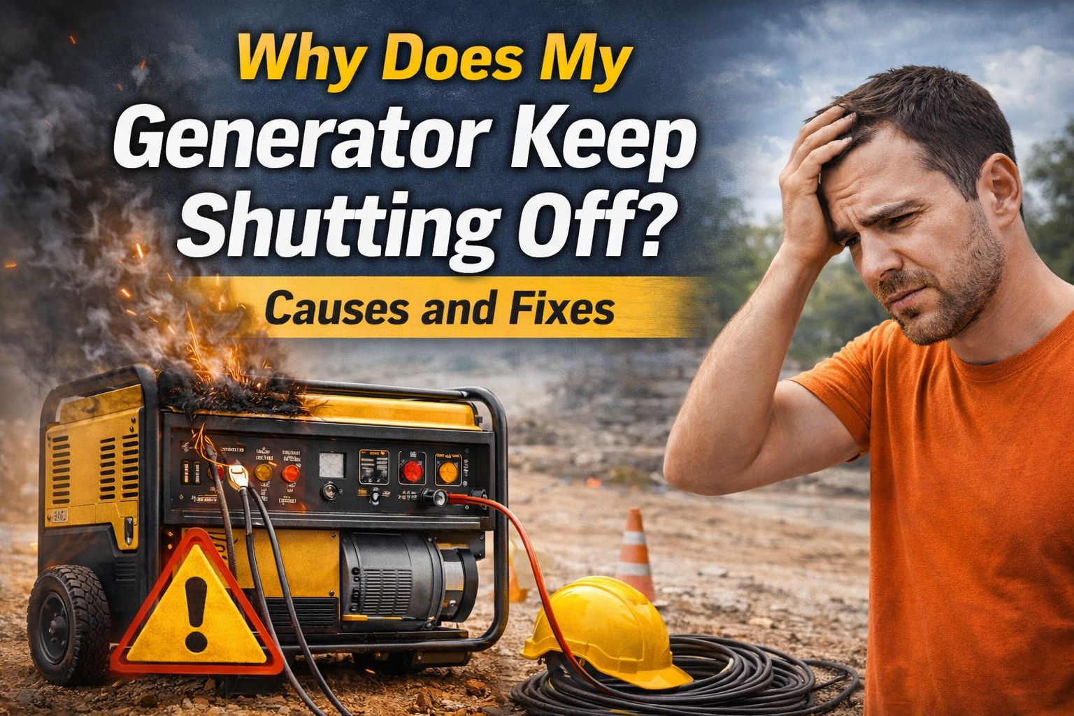 generator keeps shutting off