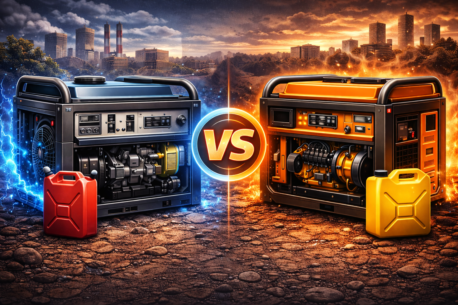 generator gas vs diesel