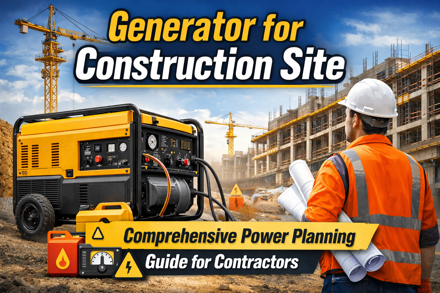 generator for construction site