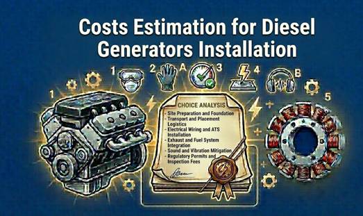 Costs Estimation for Diesel Generators
