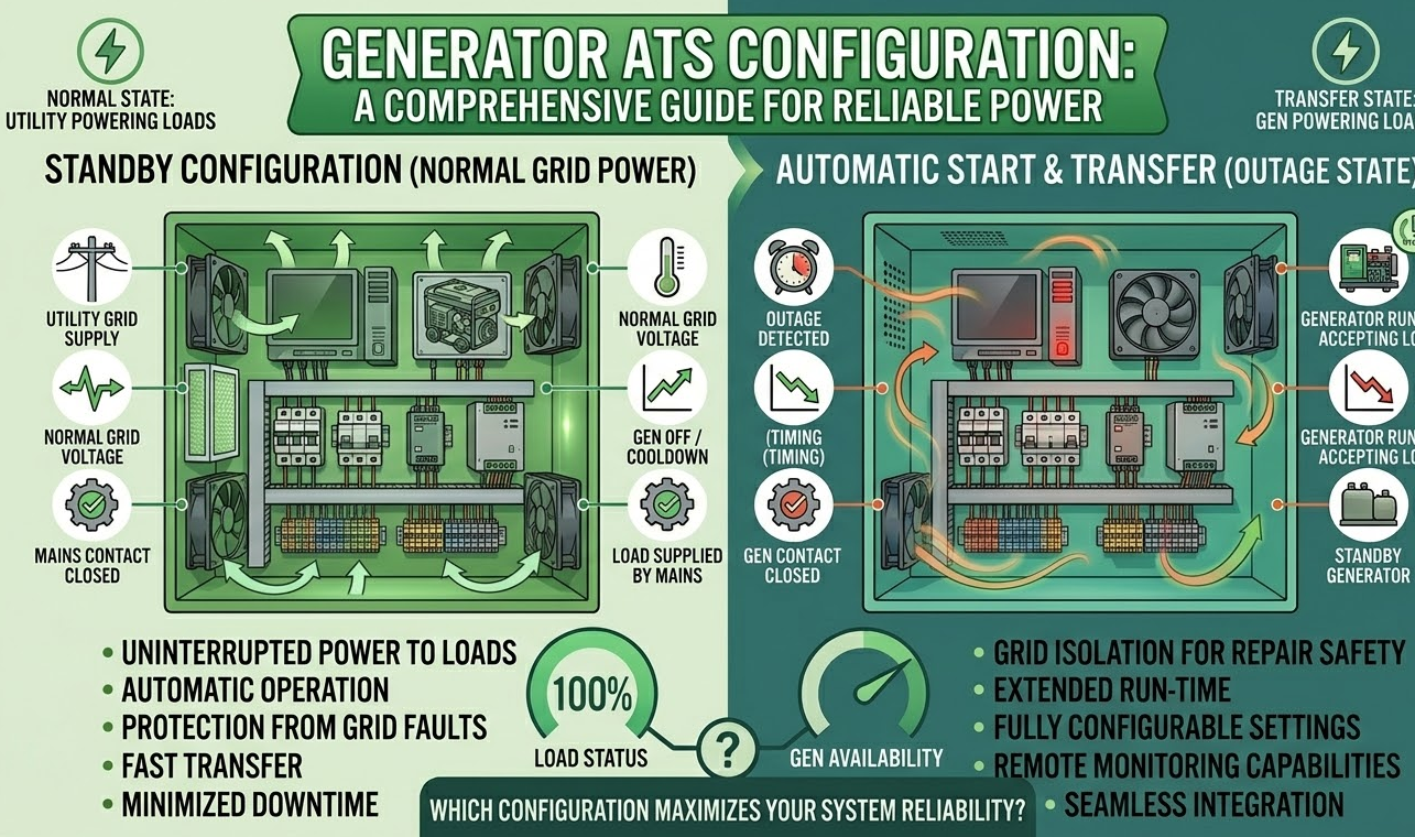 Generator Automatic Transfer Switch Configuration 6 Generator Automatic Transfer Switch
