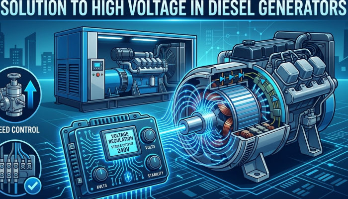 High Voltage in Diesel Generators