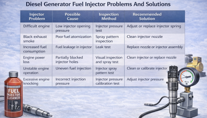 Diesel injector troubleshooting guide
