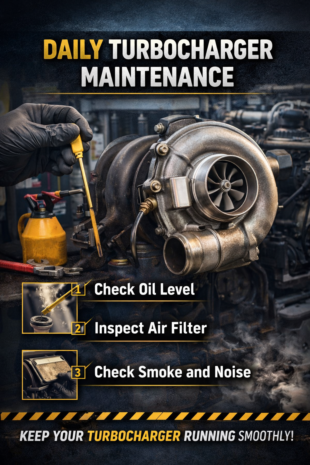 Diesel Generator Turbocharger Maintenance Guide 3 Diesel Generator Turbocharger maintenance