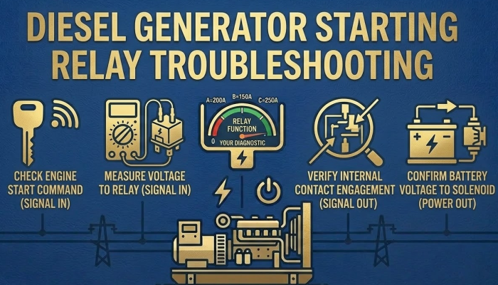 Diesel Generator Starting Relay
