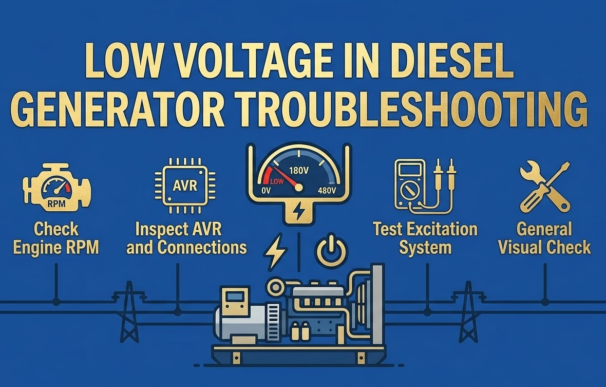 Low Voltage in Diesel Generators