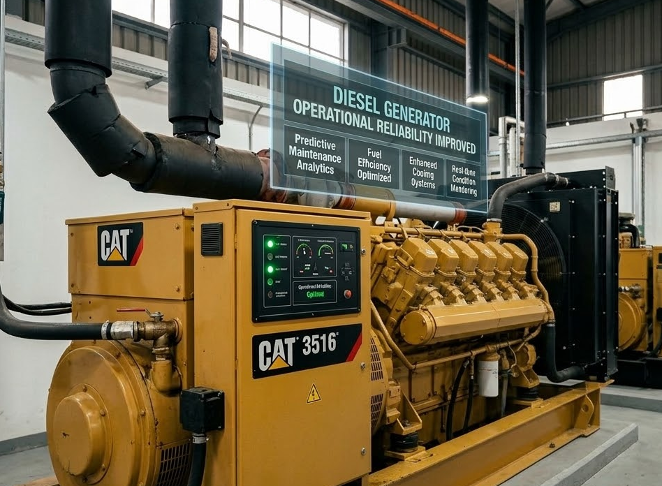 Infrared Thermal Imaging Inspection of Diesel Generator 2 Infrared Thermal Imaging Inspection