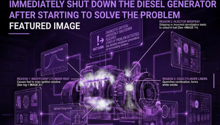 Immediate Diesel Generator Shut Down