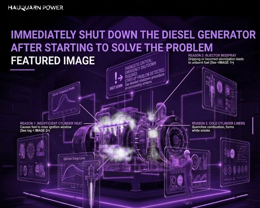 Generator Diesel Segera Dimatikan setelah Dihidupkan 6 Immediate Diesel Generator Shut Down