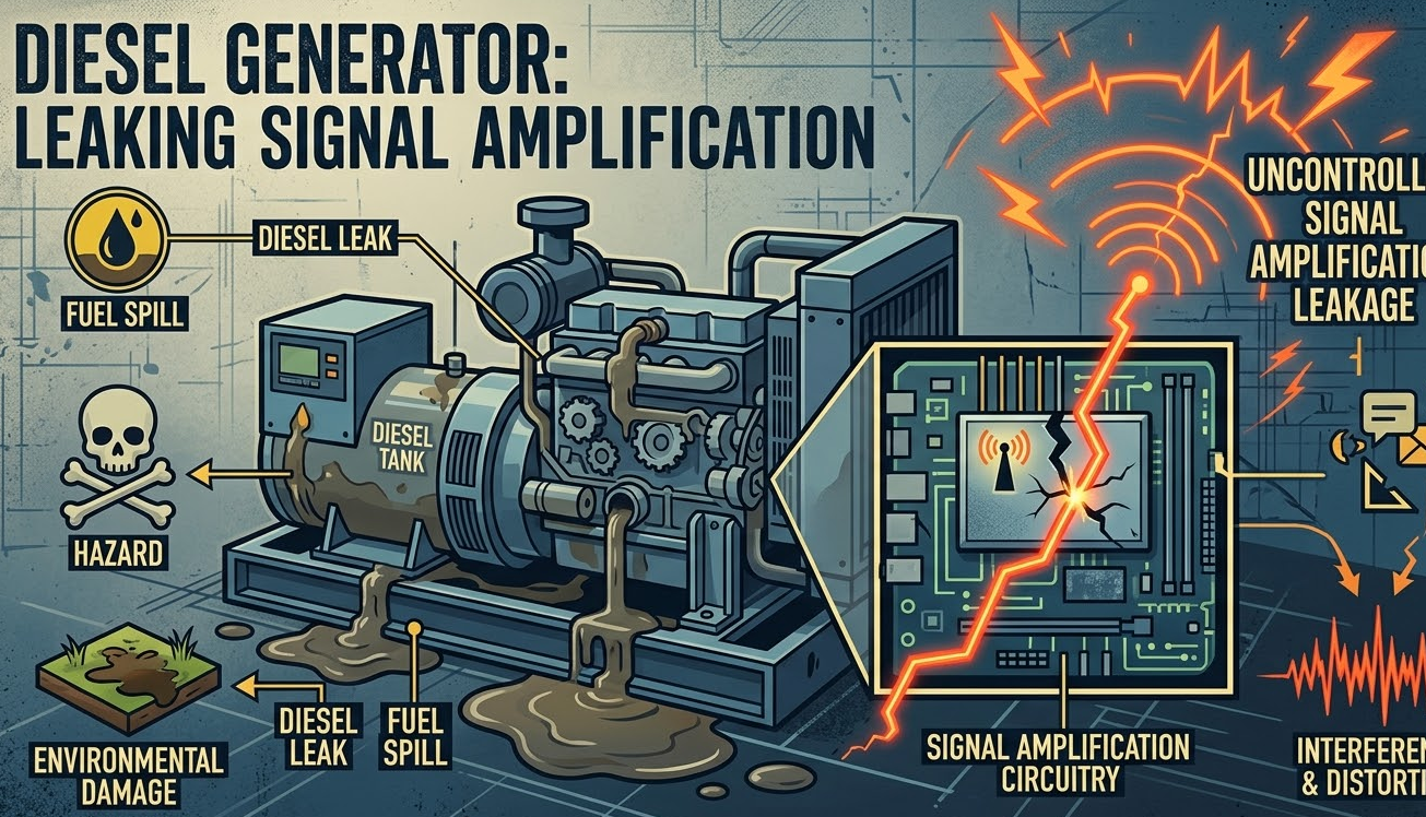 Ultrasonic Leakage Detection of Diesel Generators 2 Ultrasonic Leakage Detection