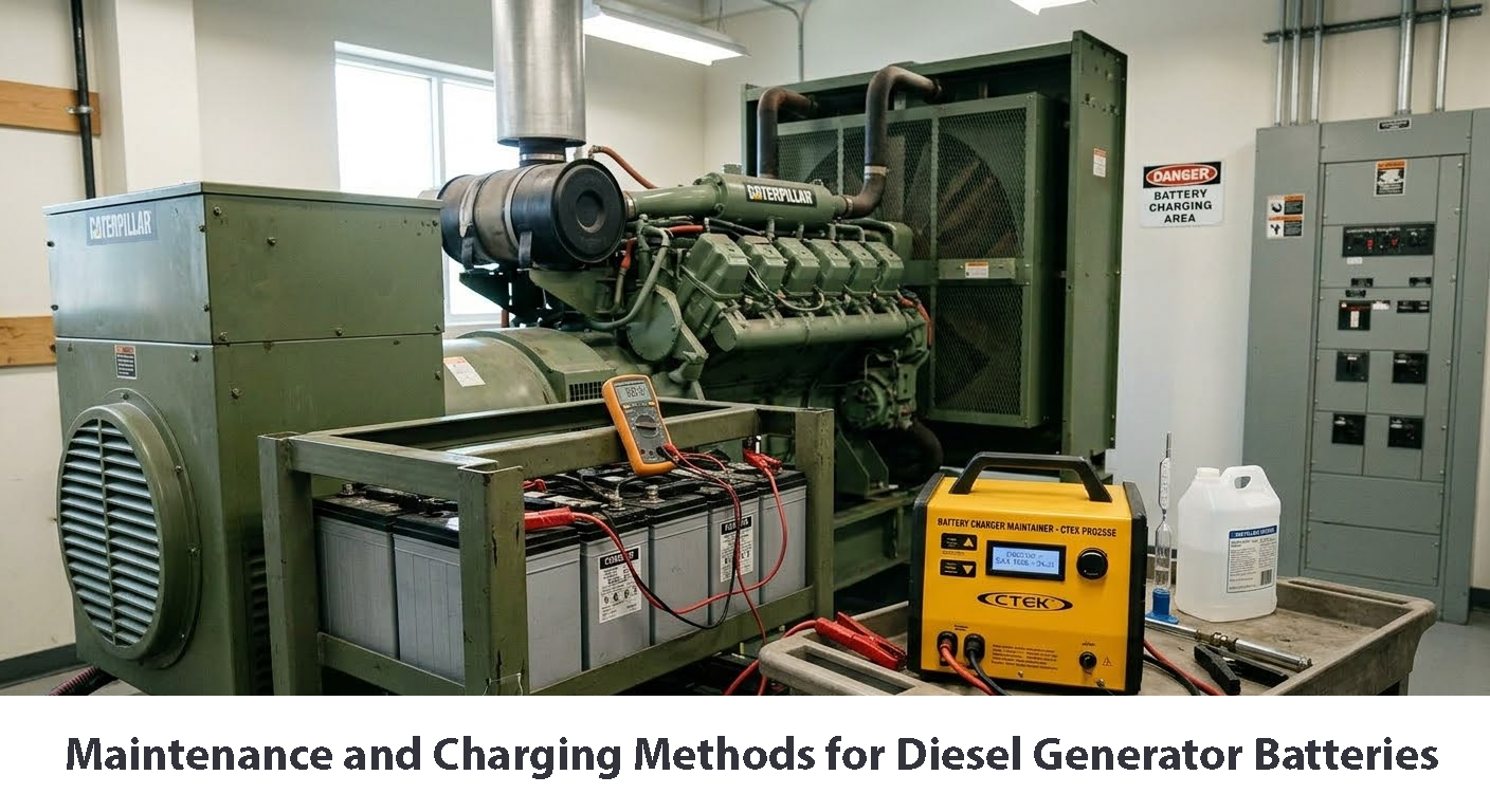 Diesel generator batteries