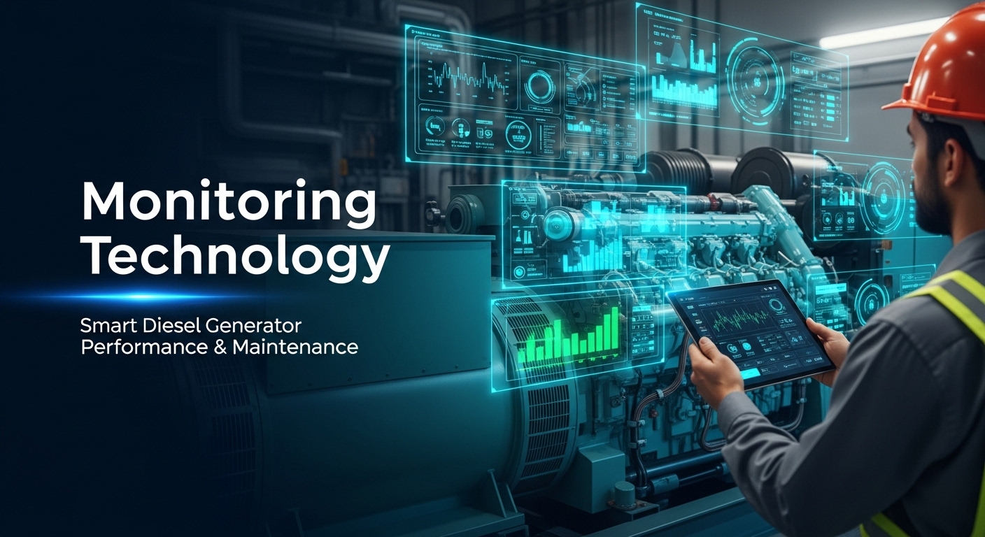 monitoring technology in diesel generator for real time performance and maintenance