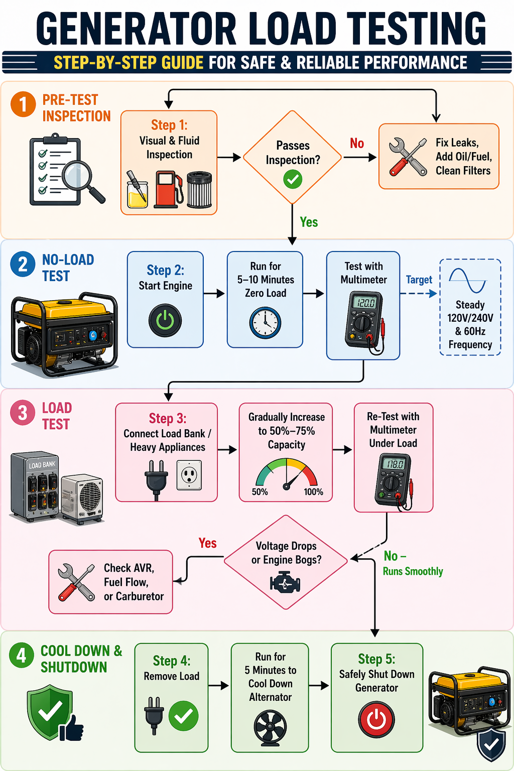 How to Test a Generator