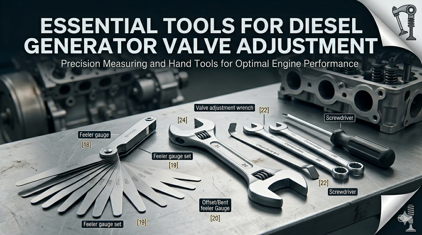 tools For Adjusting The Valve Clearance Of Diesel Generators