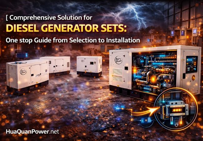 Diesel generator set installation and selection guide for industrial and commercial use