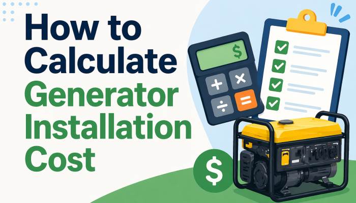 Generator Installation Cost