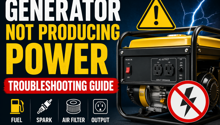Generator Not Producing Power