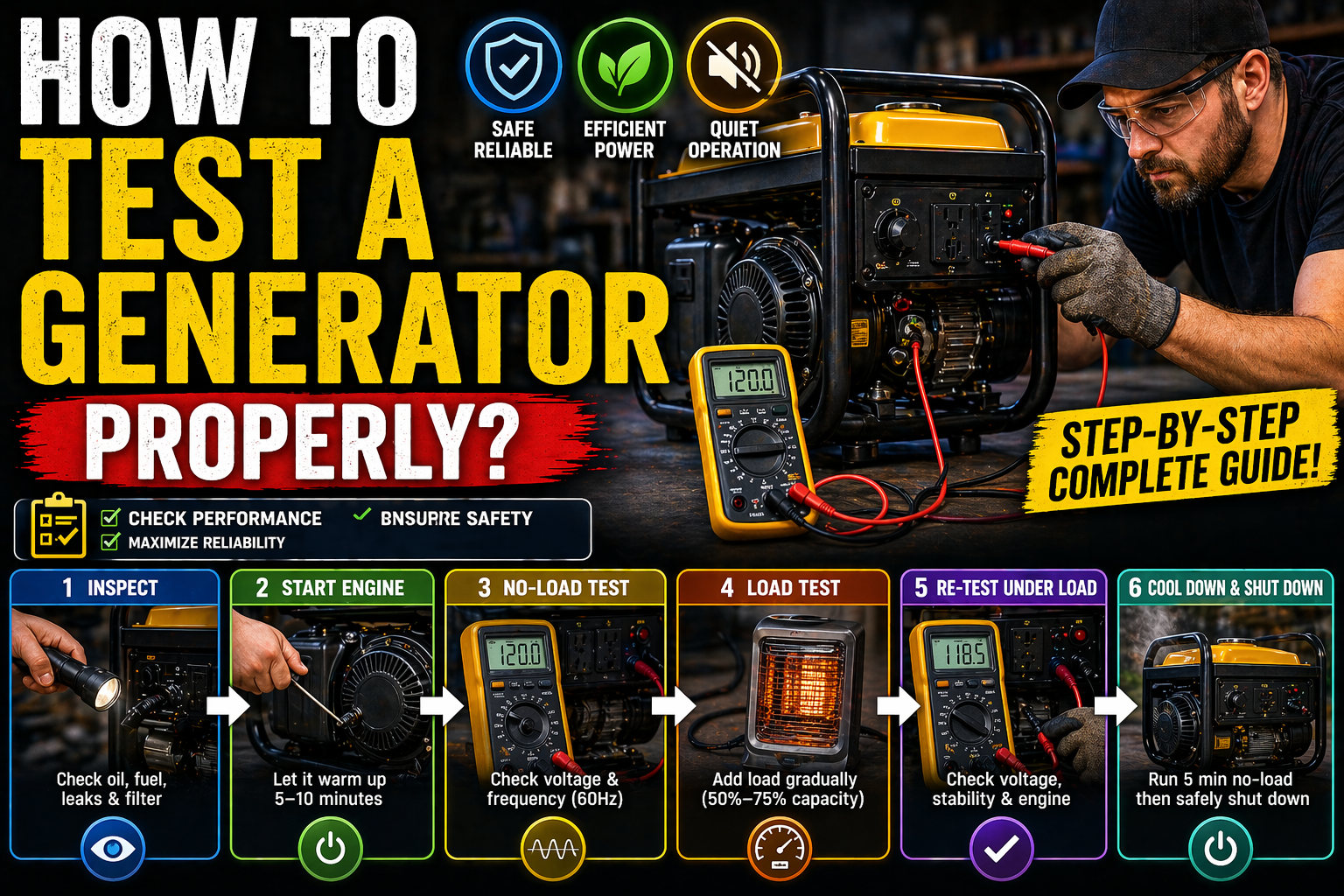 How to Test a Generator