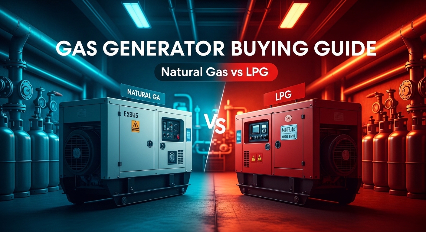 gas generator buying guide comparing natural gas and LPG generators