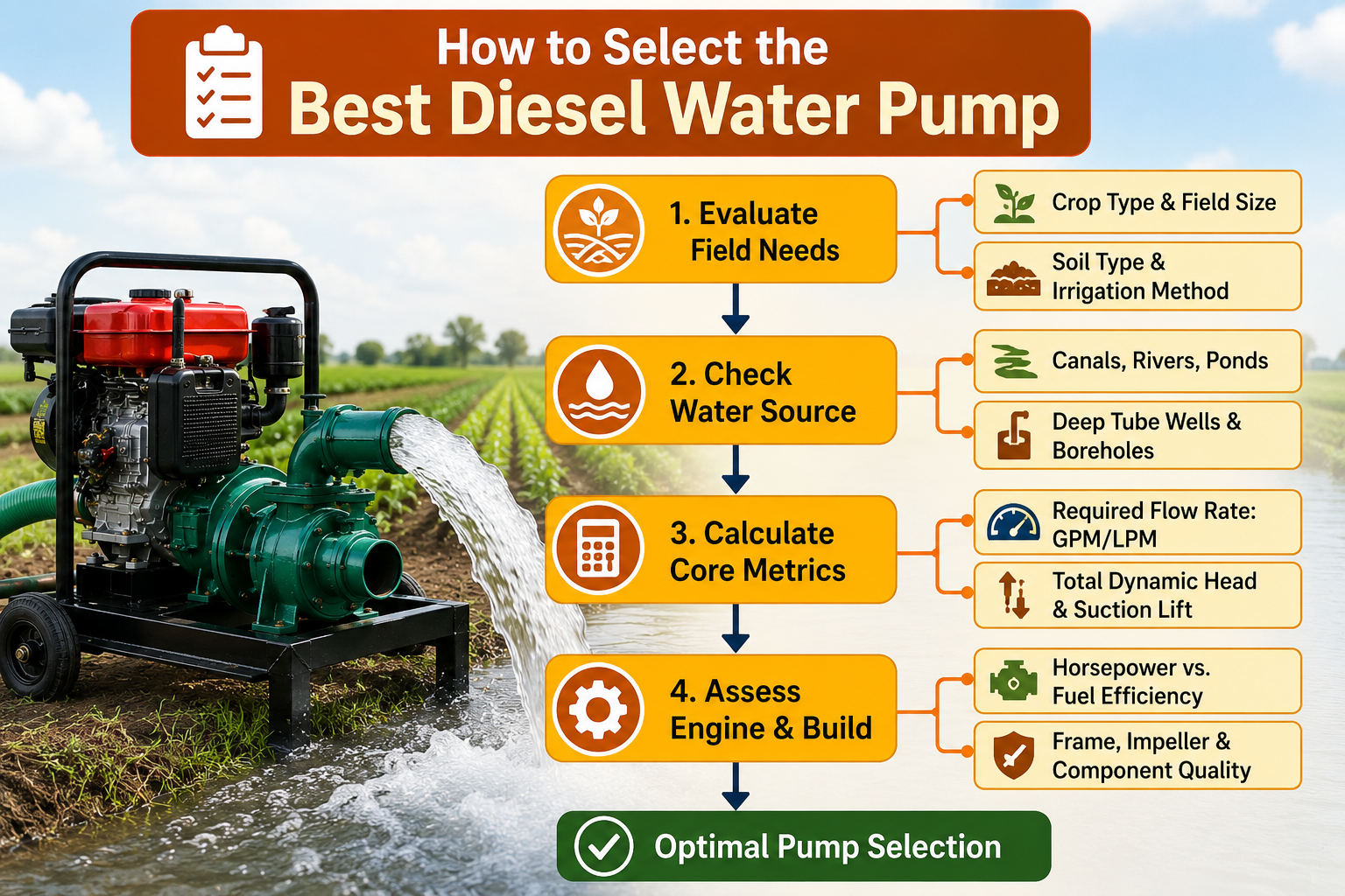 best diesel water pump
