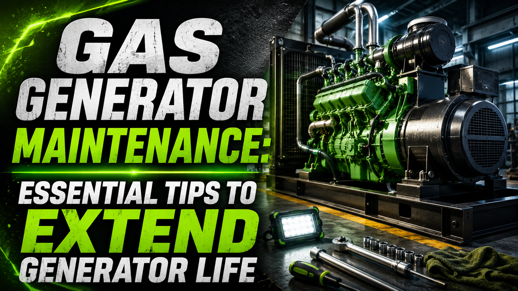 gas generator maintenance