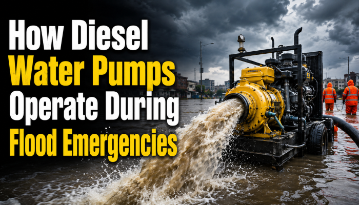 emergency diesel water pump