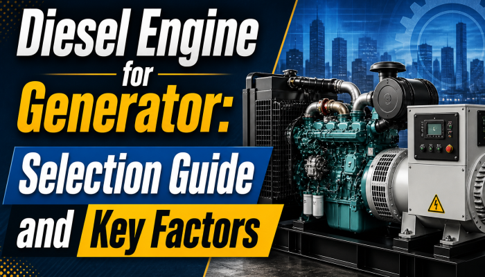 diesel engine for generator