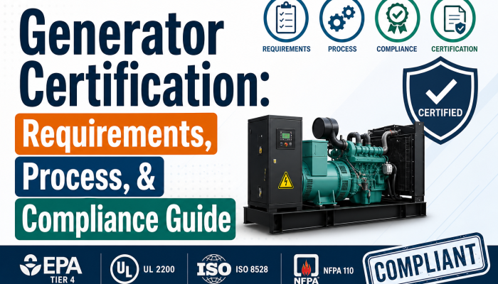 Generator Certification